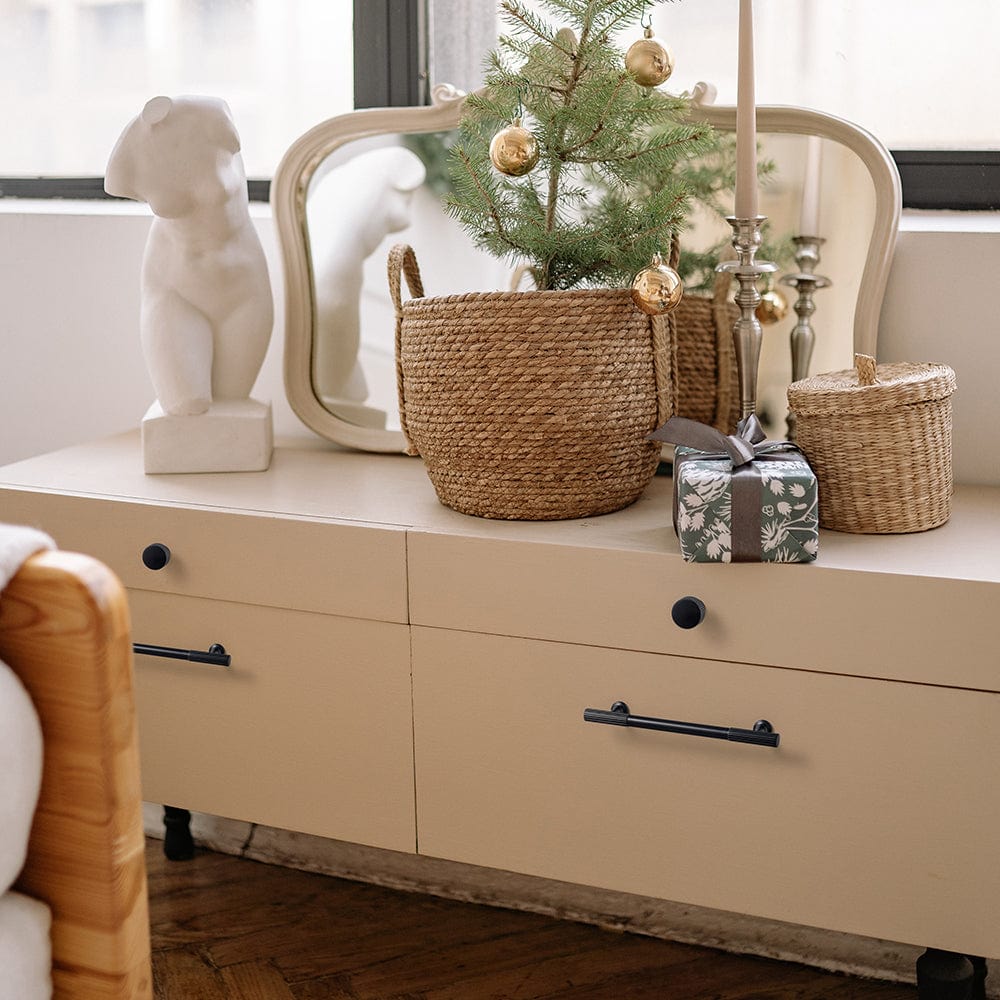 Goo-Ki Striped Decorations Cabinet Pull Retro Brass Cabinet Handles