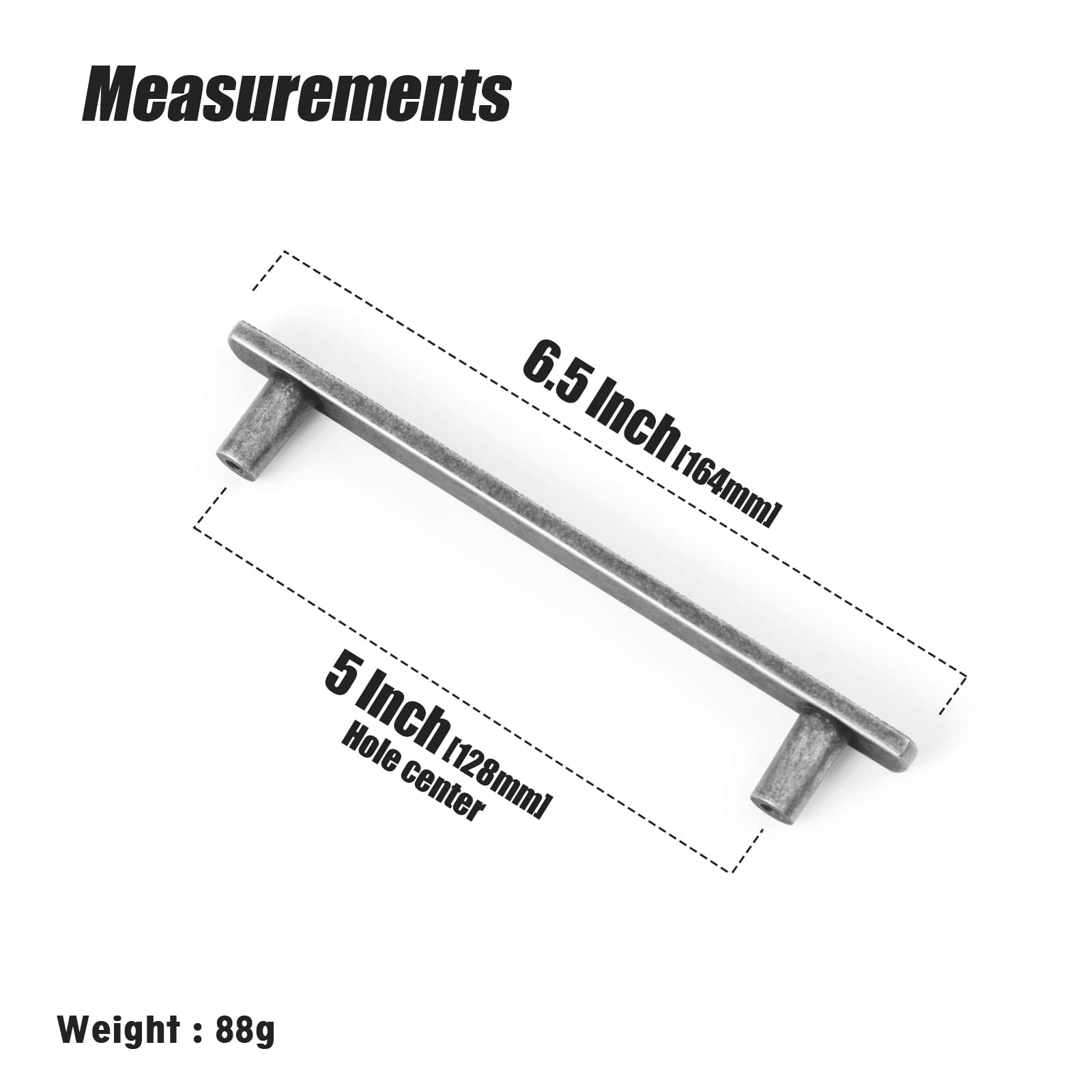 Goo-Ki Striped Hammerline Cabinet Pulls Light Luxury Elegant Kitchen Hardware