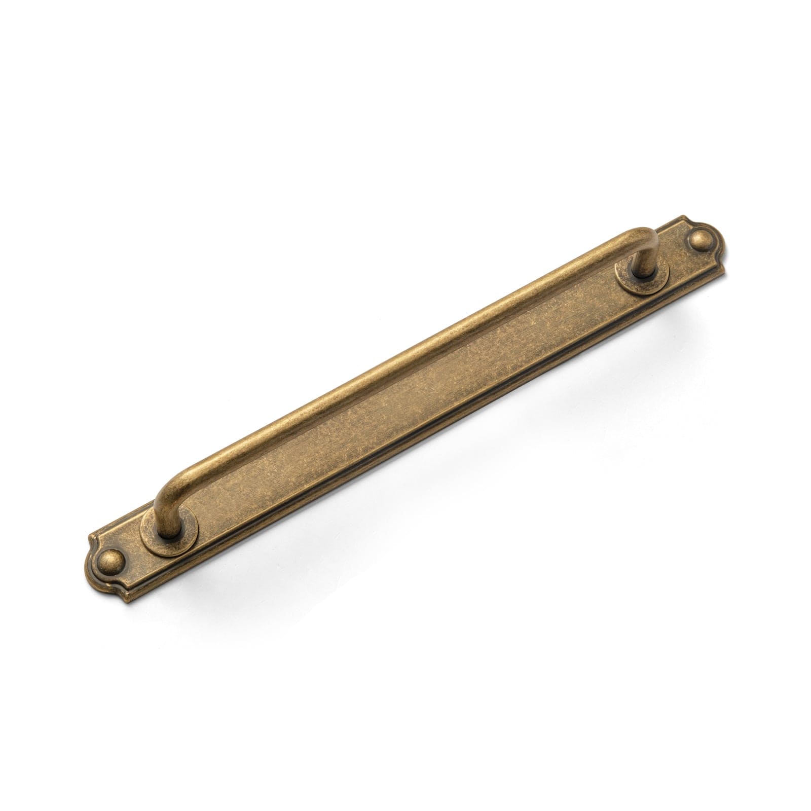 Goo-Ki Stylish Contoured Cabinet Handle with Back Plate Decorative Cabinet Hardware
