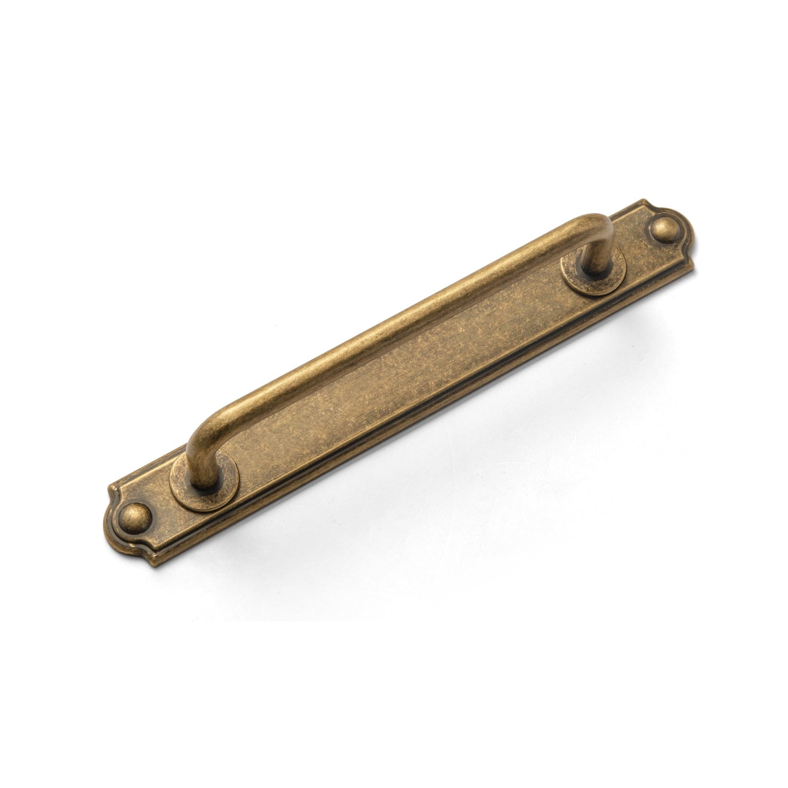 Goo-Ki Stylish Contoured Cabinet Handle with Back Plate Decorative Cabinet Hardware