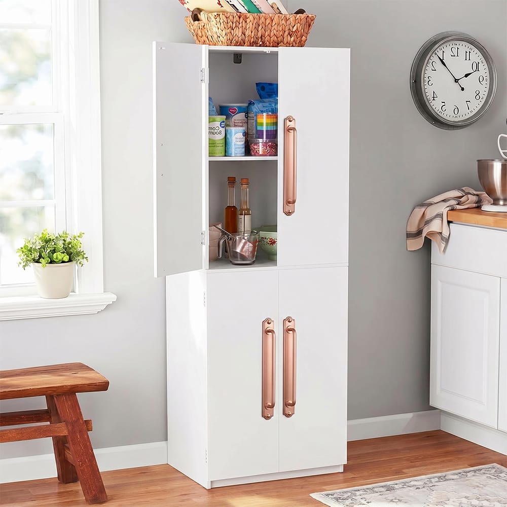 Goo-Ki Stylish Contoured Cabinet Handle with Back Plate Decorative Cabinet Hardware