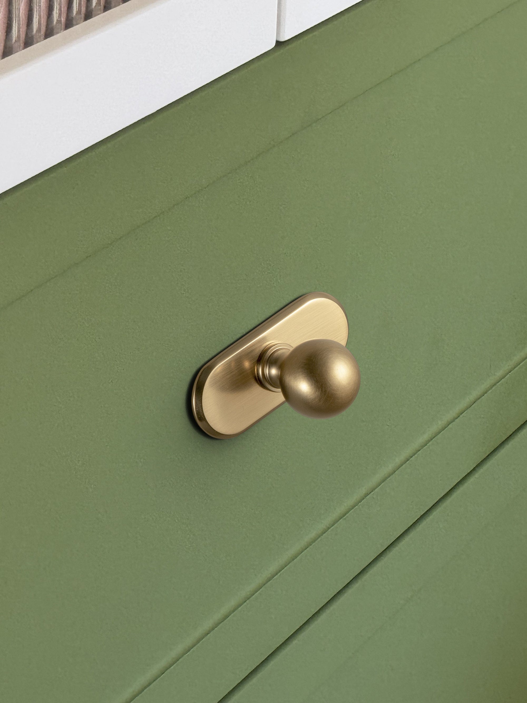 Goo-Ki Stylish Zinc Alloy Cabinet Knobs Classic Round Design Durable Cabinet Handles