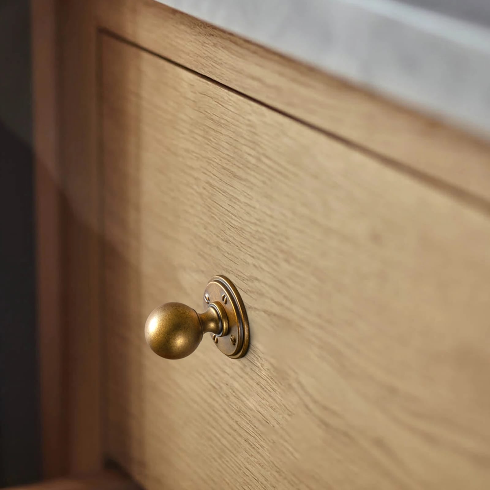 Goo-Ki Stylish Zinc Alloy Cabinet Knobs Classic Round Design Durable Cabinet Handles