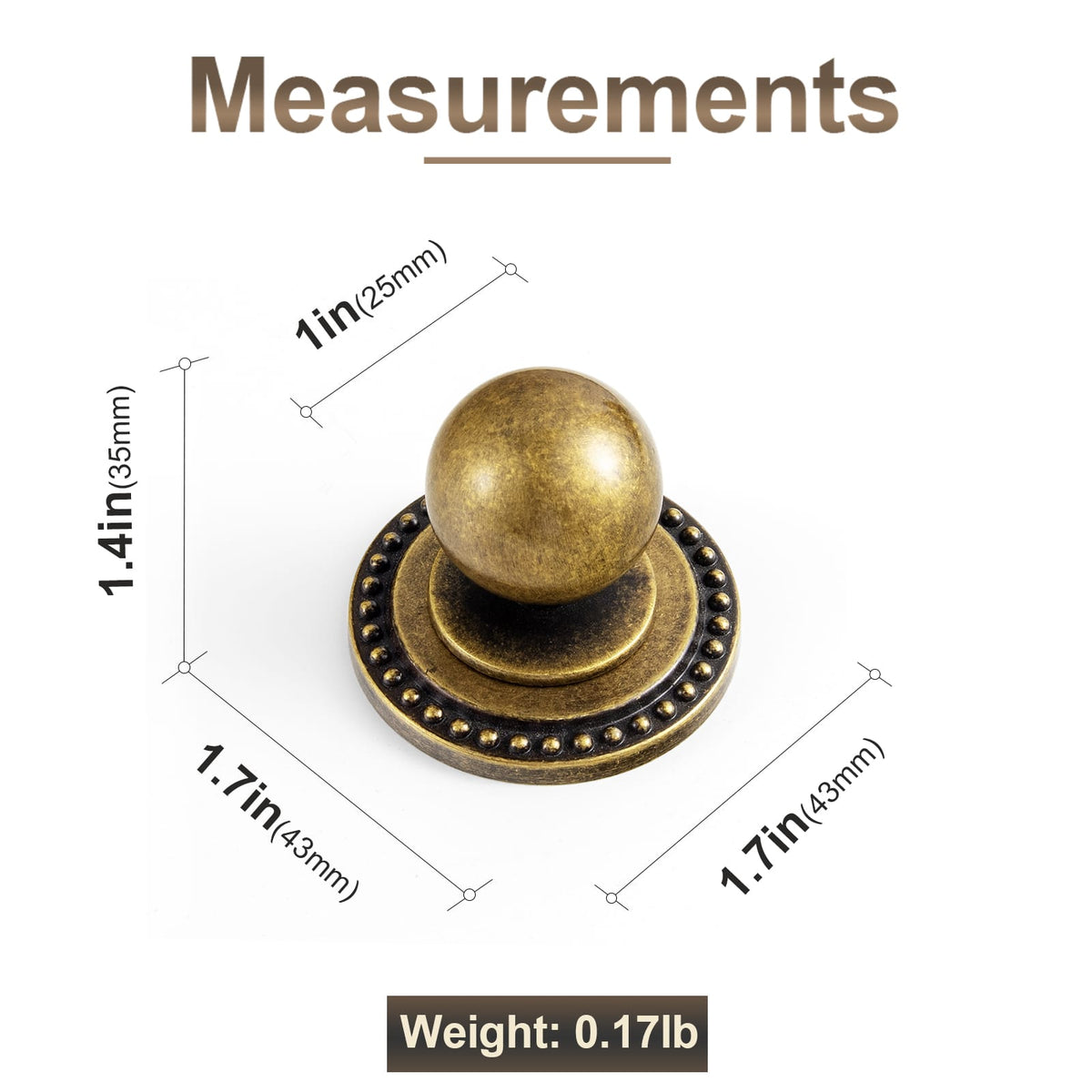 Goo-Ki Timeless Drawer Pulls Classic Vintage Furniture Handle Elegant Modern Home Decor