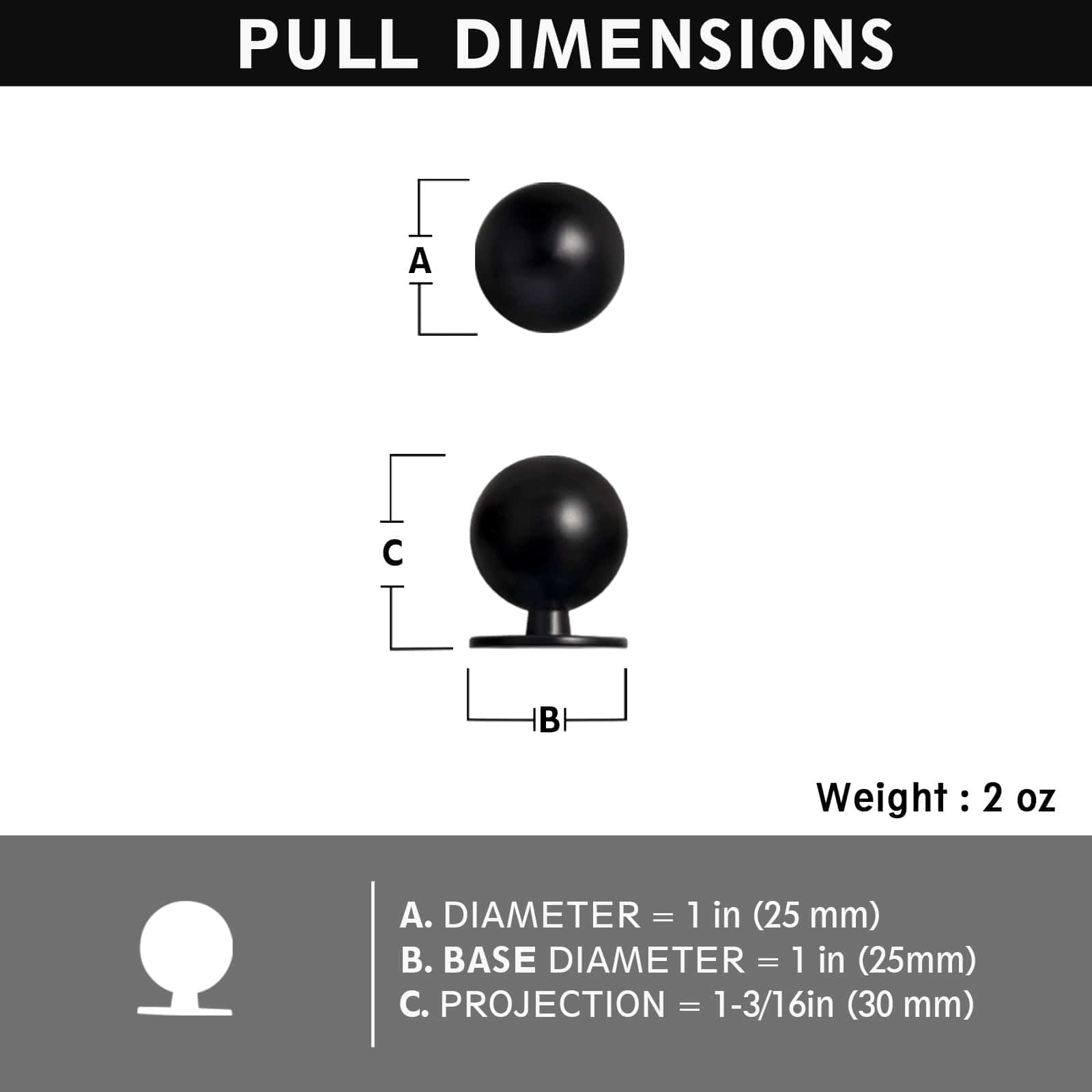 Goo-Ki Timeless Drawer Pulls Classic Vintage Furniture Handle Elegant Modern Home Decor