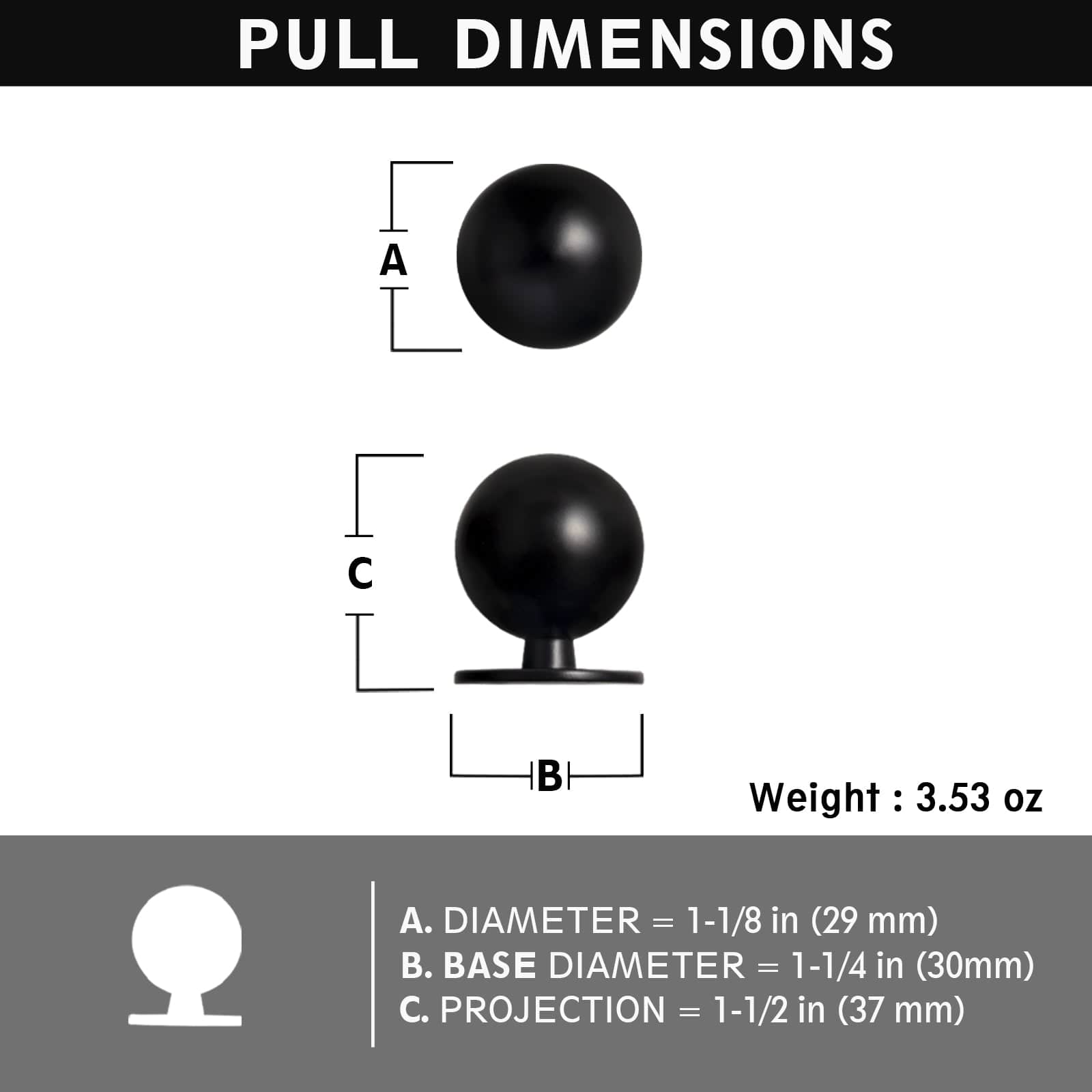 Goo-Ki Timeless Drawer Pulls Classic Vintage Furniture Handle Elegant Modern Home Decor
