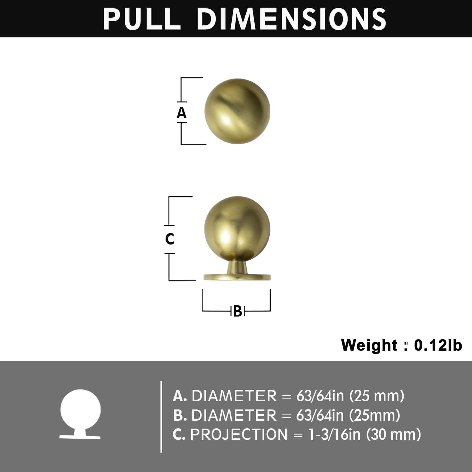 Goo-Ki Timeless Drawer Pulls Classic Vintage Furniture Handle Elegant Modern Home Decor