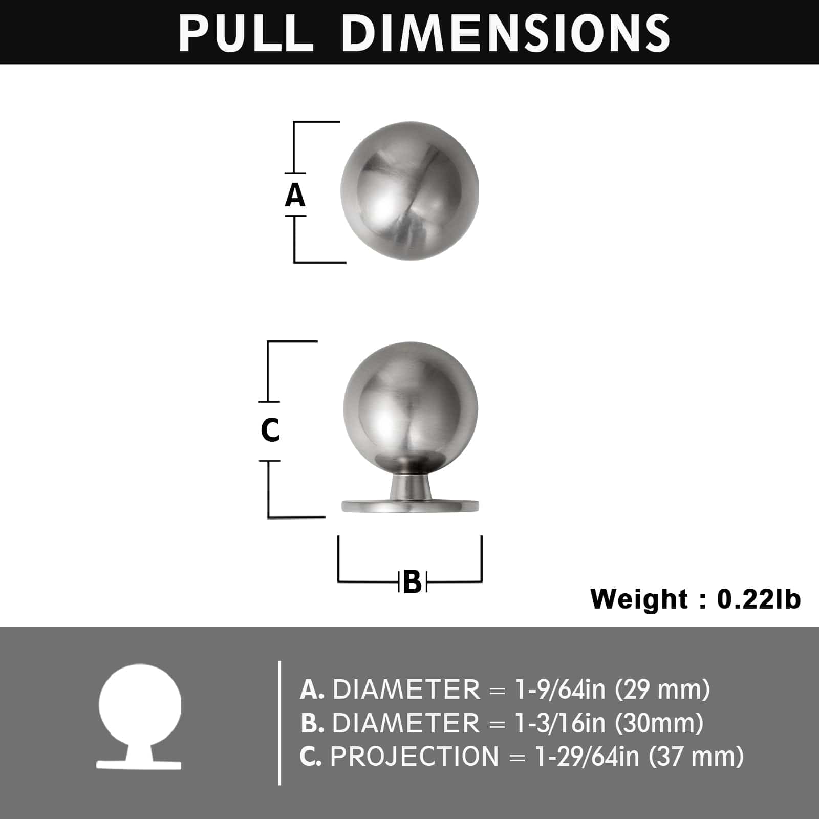 Goo-Ki Timeless Drawer Pulls Classic Vintage Furniture Handle Elegant Modern Home Decor