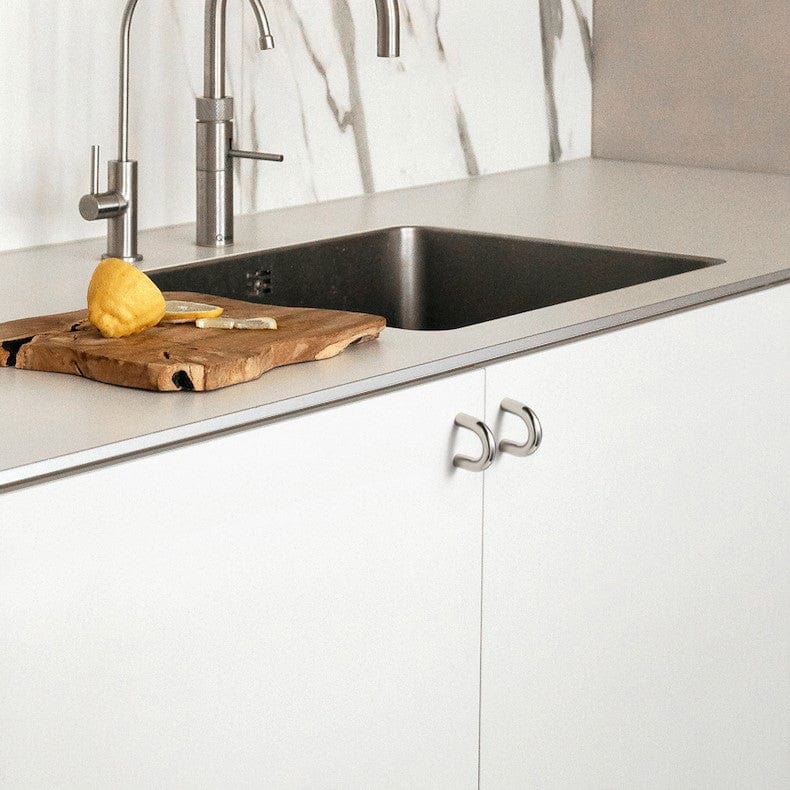 Goo-Ki Titanium Silver Wardrobe Handle Electroplating Cabinet Pull