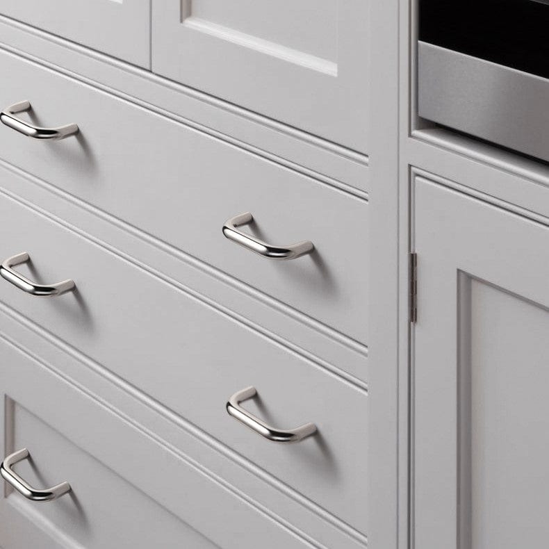 Goo-Ki Titanium Silver Wardrobe Handle Electroplating Cabinet Pull