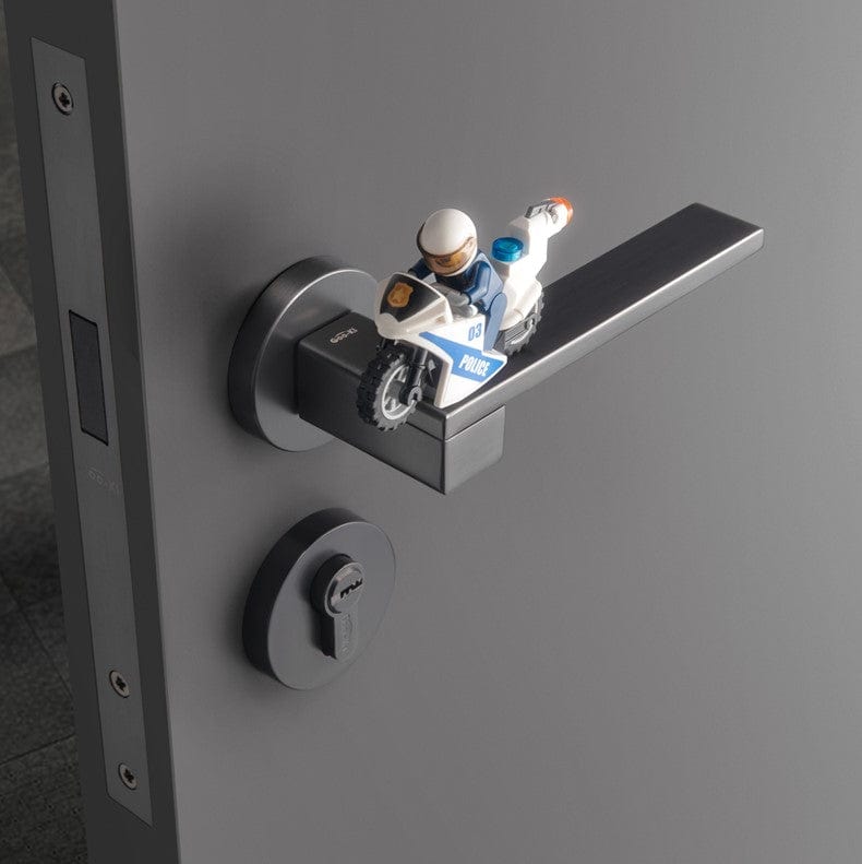 Goo-Ki Toy Brick Children Room Lock Mute Security Door Lock for Kids