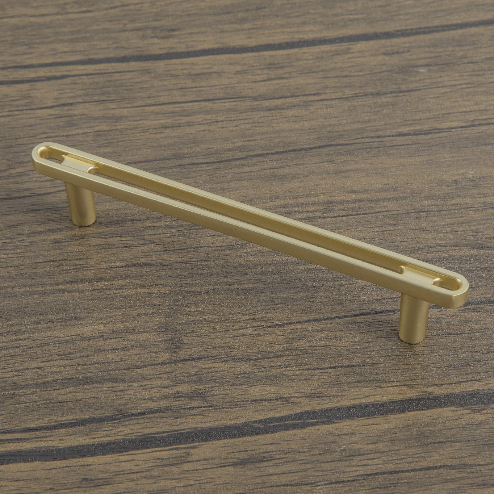 Goo-Ki Unique Design Openwork Furniture Handle Zinc Alloy Kitchen Drawer Pulls Finger Pull