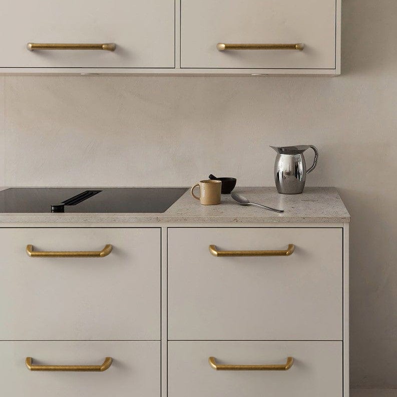 Goo-Ki Vintage Brass Cabinet Handles Timeless Drawer Pulls for Classic Furniture Revival
