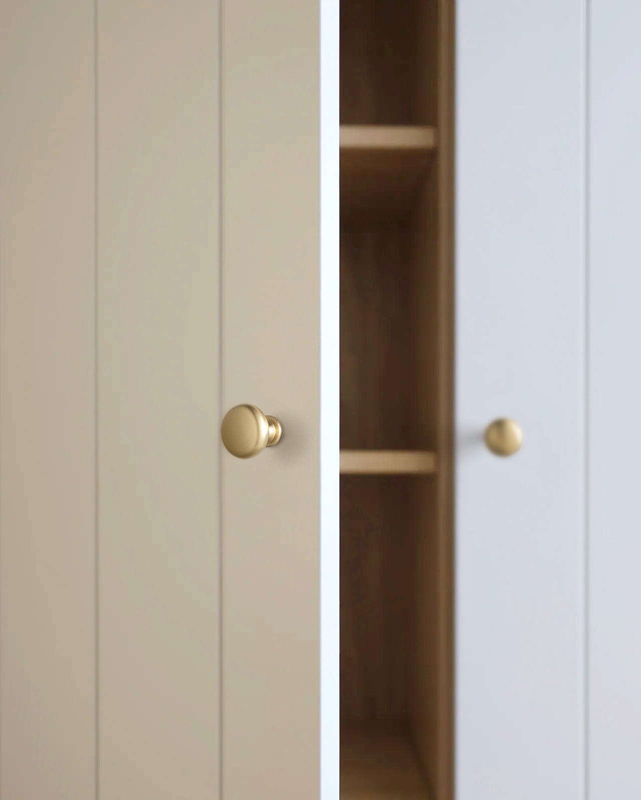 Goo-Ki Vintage Brass Mushroom Cabinet Knobs Zinc Alloy Drawer Handles for Kitchen Cupboard