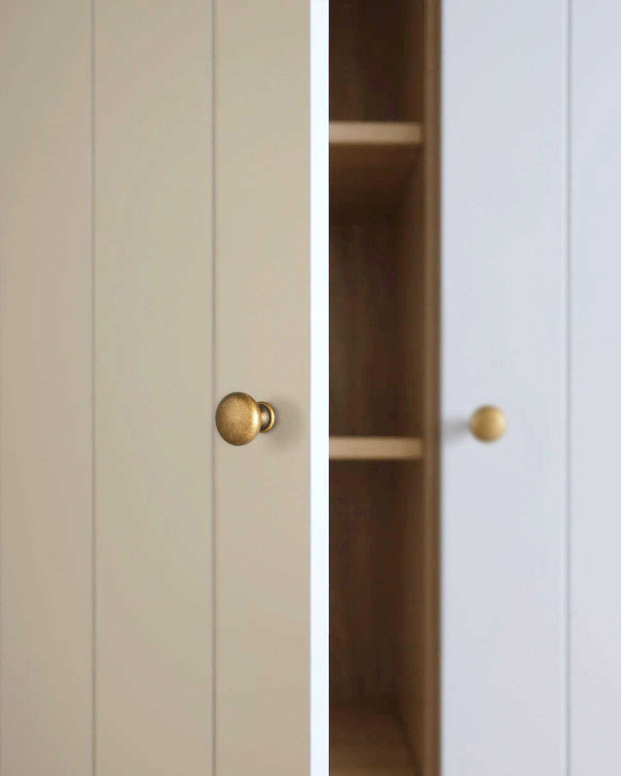 Goo-Ki Vintage Brass Mushroom Cabinet Knobs Zinc Alloy Drawer Handles for Kitchen Cupboard