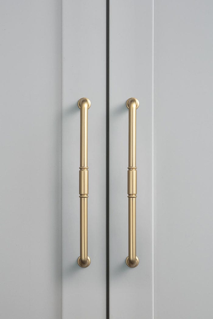 Goo-Ki Vintage Brass Pipe Style Cabinet Handles for Modern - Rustic Interiors