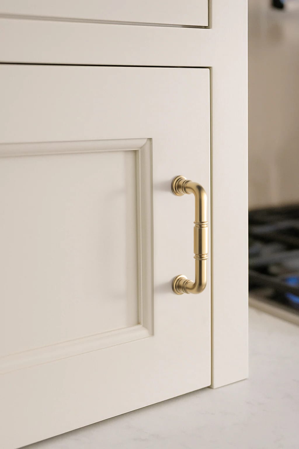 Goo-Ki Vintage Brass Pipe Style Cabinet Handles for Modern - Rustic Interiors