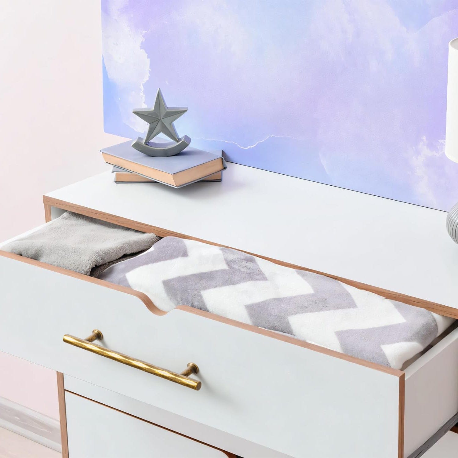 Goo-Ki Vintage Brass Zinc Alloy Twisted Texture Cabinet Pulls - Kitchen Cupboard Dresser Handles