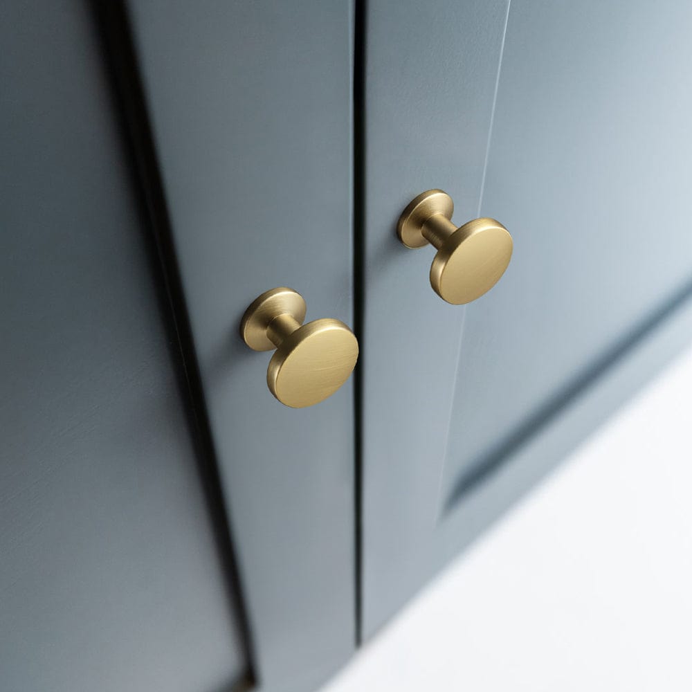 Goo-Ki Vintage Cabinet Knobs with Cylindrical Stem Minimalist Dresser Hardware