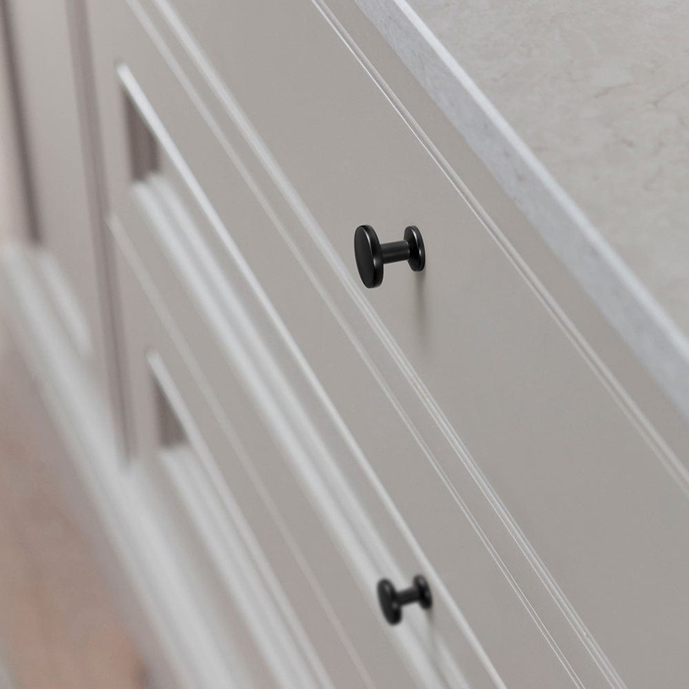 Goo-Ki Vintage Cabinet Knobs with Cylindrical Stem Minimalist Dresser Hardware