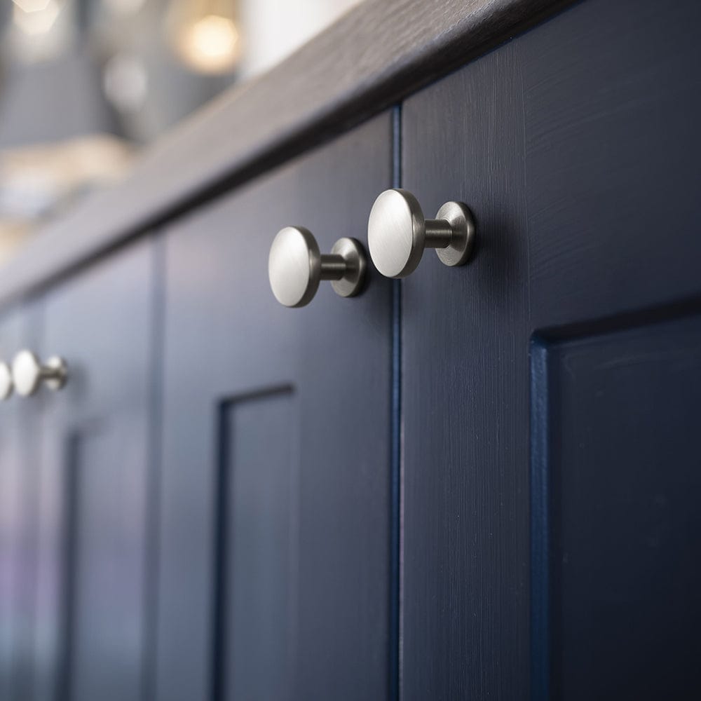 Goo-Ki Vintage Cabinet Knobs with Cylindrical Stem Minimalist Dresser Hardware