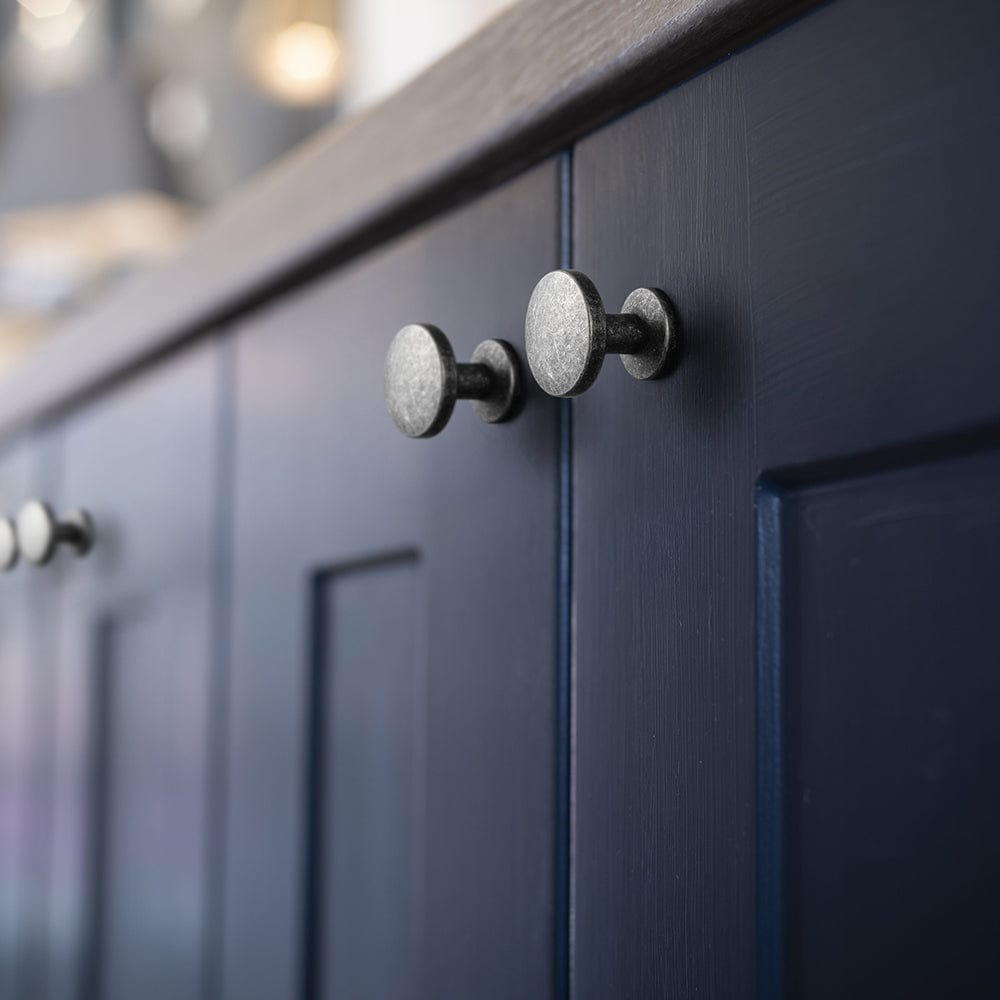 Goo-Ki Vintage Cabinet Knobs with Cylindrical Stem Minimalist Dresser Hardware