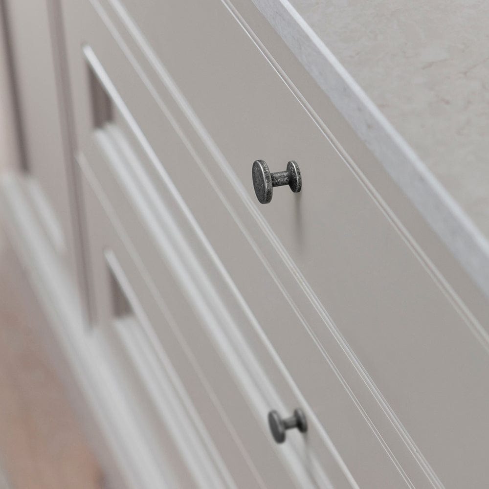 Goo-Ki Vintage Cabinet Knobs with Cylindrical Stem Minimalist Dresser Hardware