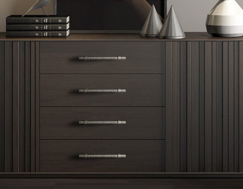 Goo-Ki Vintage Kitchen Cabinet T-Bar Pulls Knurled Antique Cabinet Handles