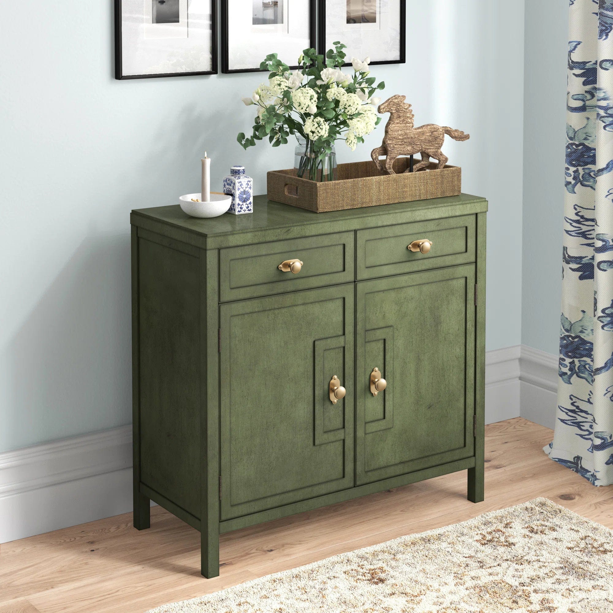 Goo-Ki Vintage Retro Bronze Drawer Knob Kitchen Hardware Single Hole Cabinet Knobs