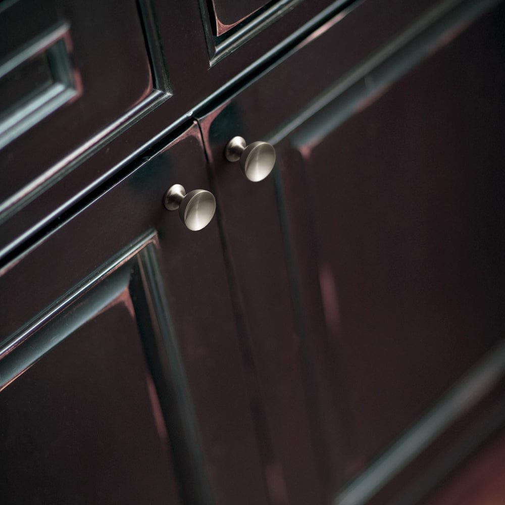 Goo-Ki Vintage Round Cup Design with Rustic Patina Finish Retro Kitchen Drawer Knobs