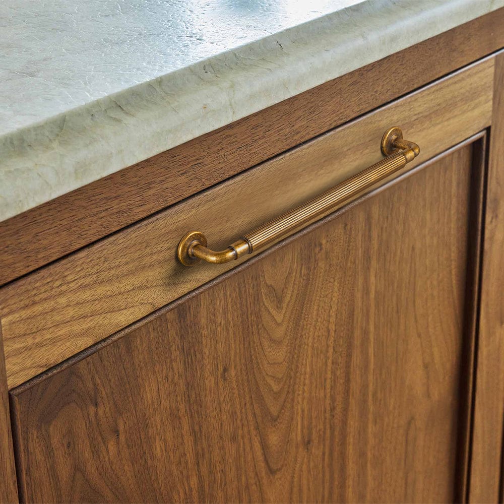 Goo-Ki Vintage Textured Zinc Alloy Cabinet Pulls - Stylish Hardware for Kitchen Cabinets & Dresser Drawers