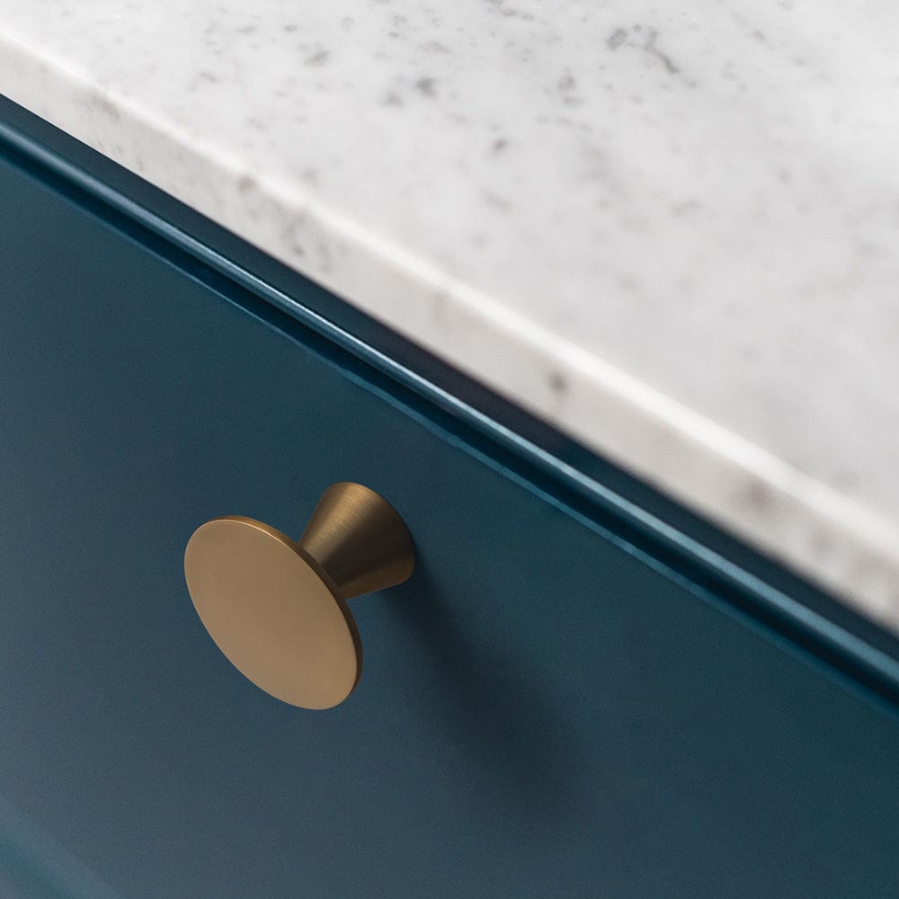 Goo-Ki Zinc Alloy Cabinet Knob Single Hole Solid Cabinet Hardware for Bedroom