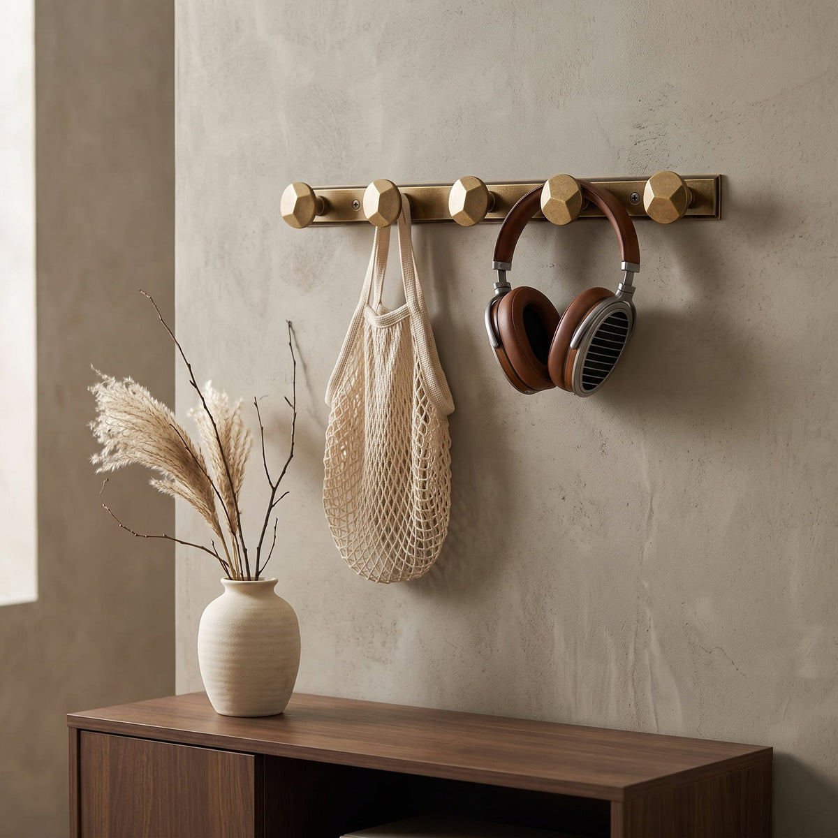 Goo-Ki Zinc Alloy Decorative Wall Mounted Coat Hook Rack, Heavy Duty Multipurpose Hanger