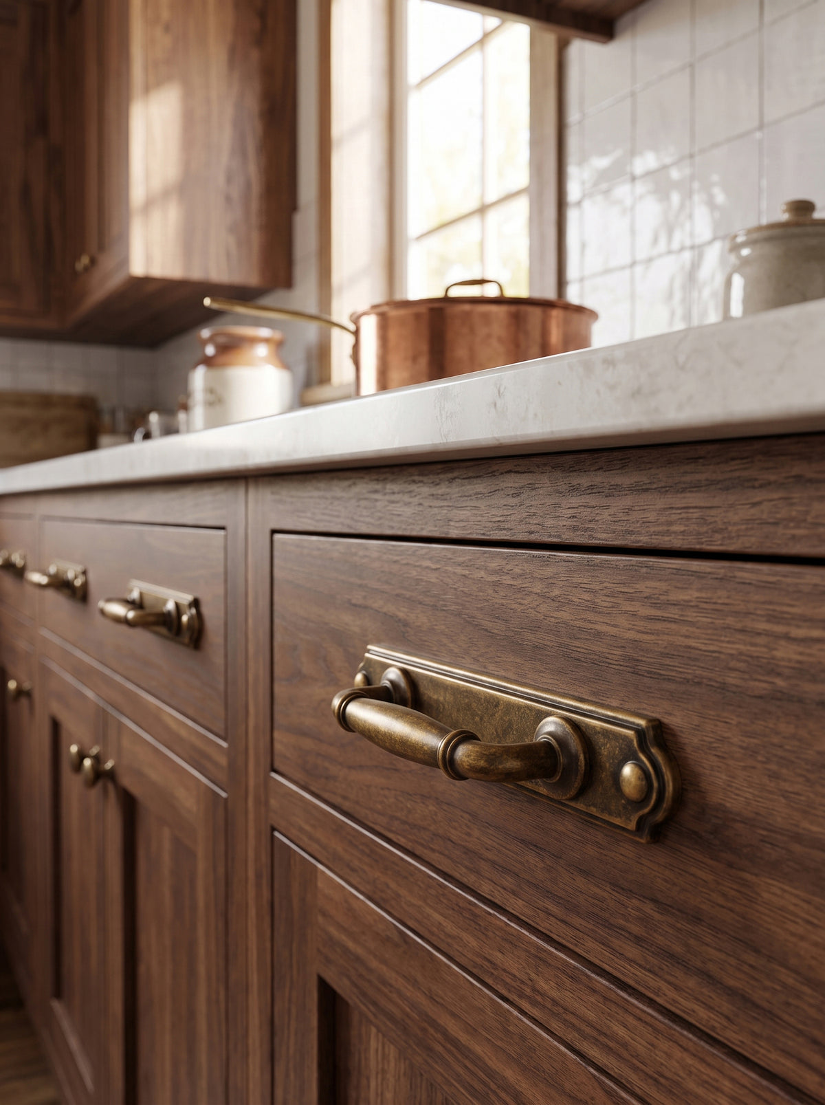 Decorative Cabinet Pulls with Eye-Catching Geometric & Curved Silhouettes