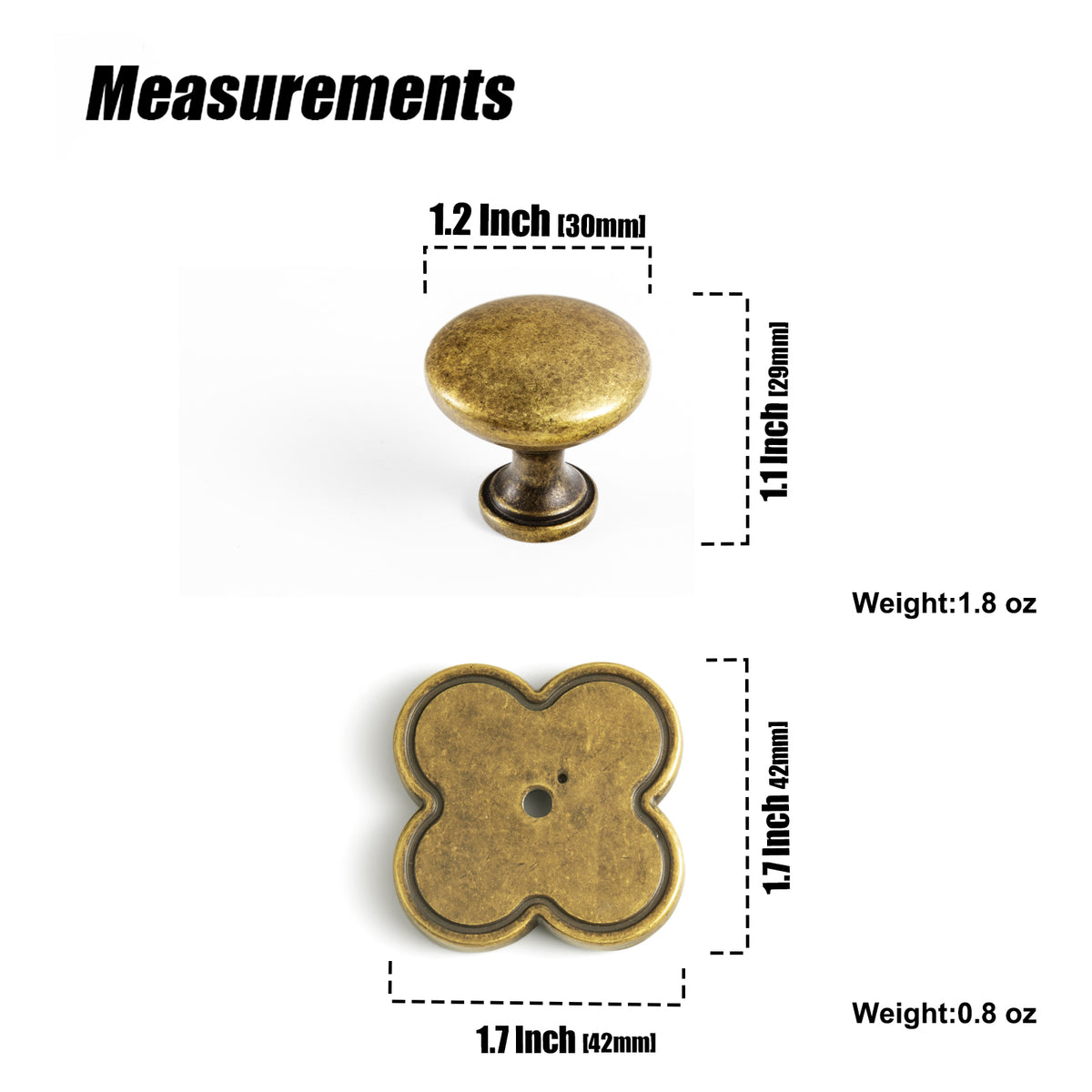 Antike Schubladengriffe, solide Retro-Bargriffe, Möbelbeschläge für die Küche