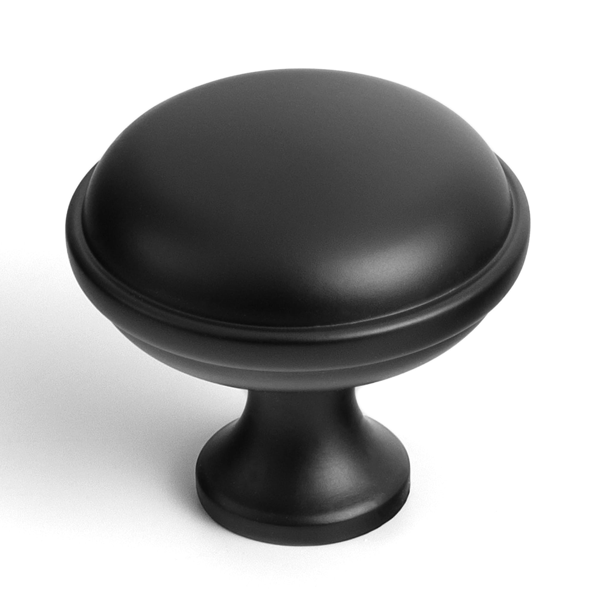 Classic Mushroom Cabinet Knob Zinc Alloy Round Cabinet Knob with Backplate for Kitchen Cabinet