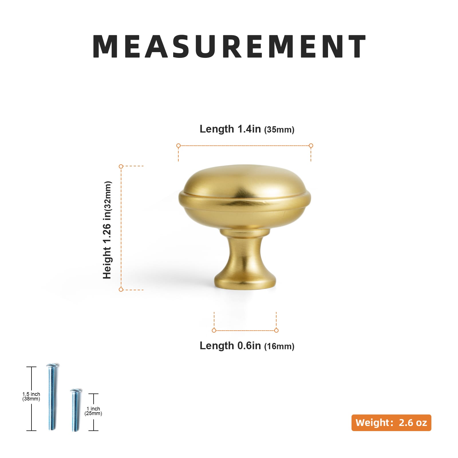 Classic Mushroom Cabinet Knob Zinc Alloy Round Cabinet Knob with Backplate for Kitchen Cabinet