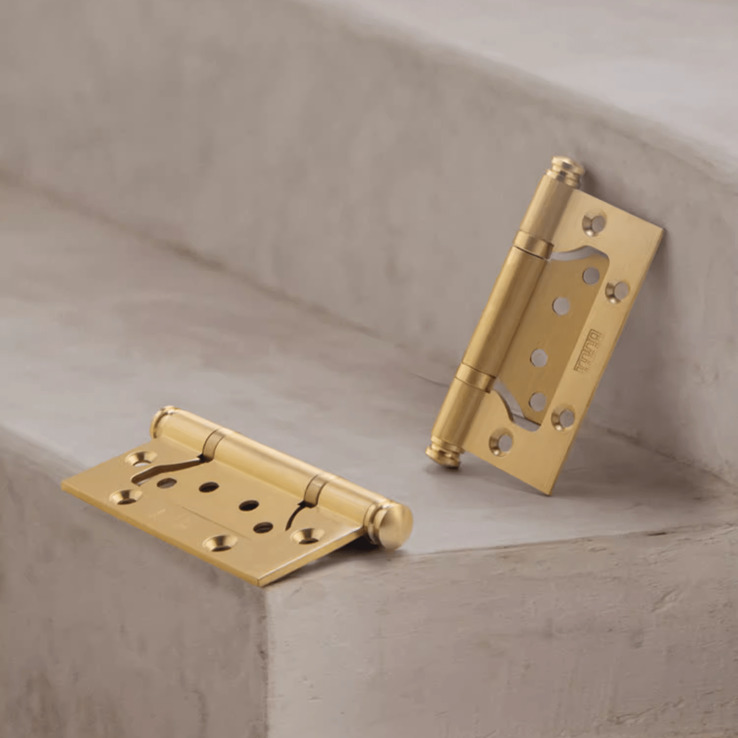 TONA 4 Inch Copper Door Hinge Brass Thick Hinge Interior Bedroom Door Hardware