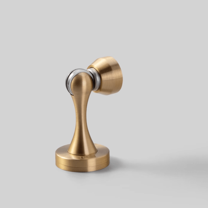 TONA Brass Strong Windproof Door Suction Copper Household Anti-collision Door Stopper