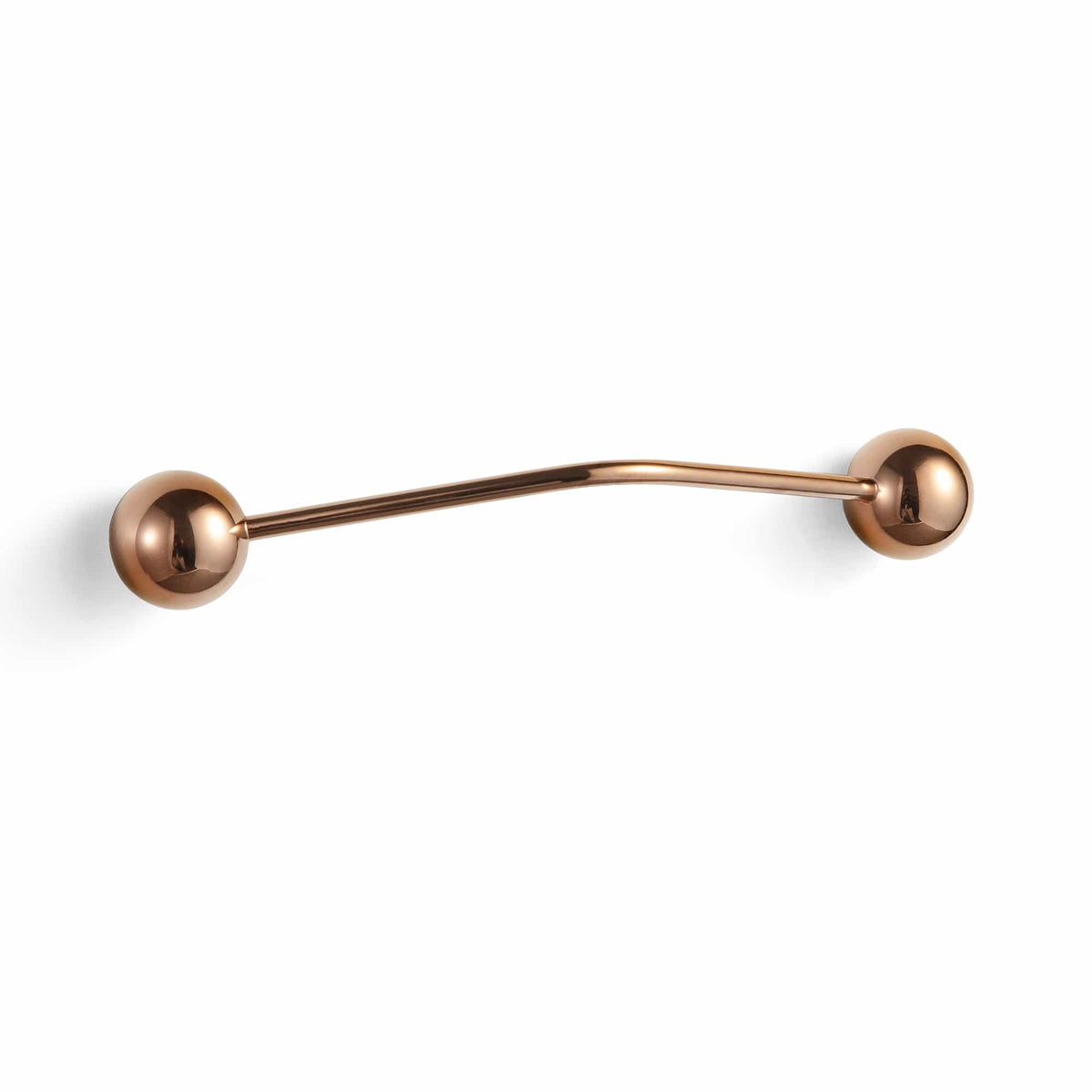 TONA Champagne Brown / 5'' Hole Center / 2 Pack Creative Brass Furniture Handle Novelty Cabinet Bar Pulls European Minimalist Handle