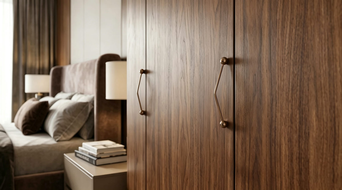 TONA Creative Brass Furniture Handle Novelty Cabinet Bar Pulls European Minimalist Handle