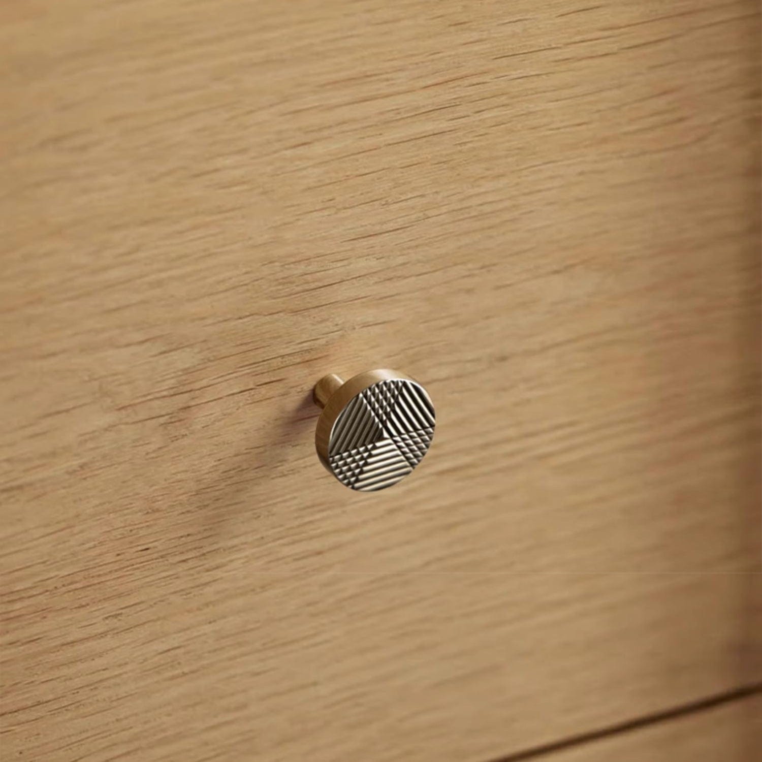 TONA Creative Carving Titanium Silver Cabinet Hardware Solid Brass Drawer Knobs