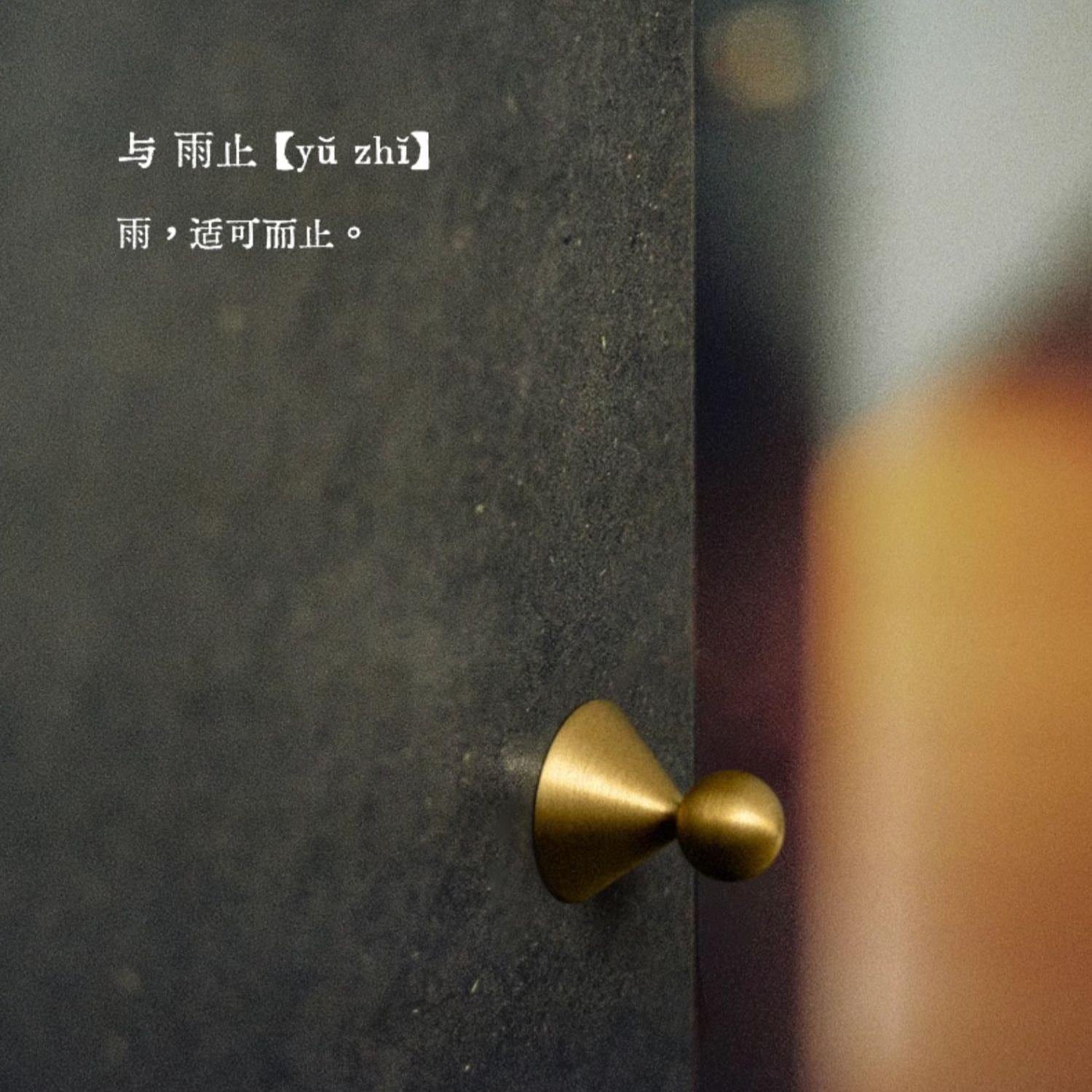 TONA Polished Titanium Silver Solid Brass Cabinet Knobs Luxurious Modern Drawer Knobs