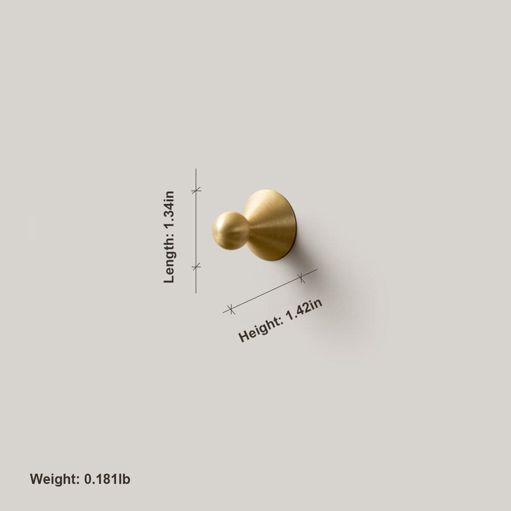 TONA Polished Titanium Silver Solid Brass Cabinet Knobs Luxurious Modern Drawer Knobs