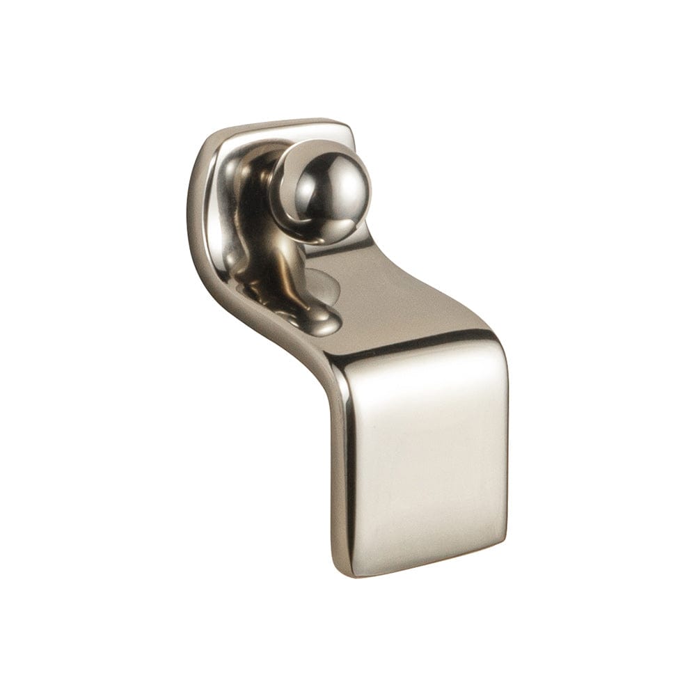 TONA Titanium Silver / Knob / 2 Pack Titanium Silver Copper Cabinet Knob with Stylish Unique Silhouette