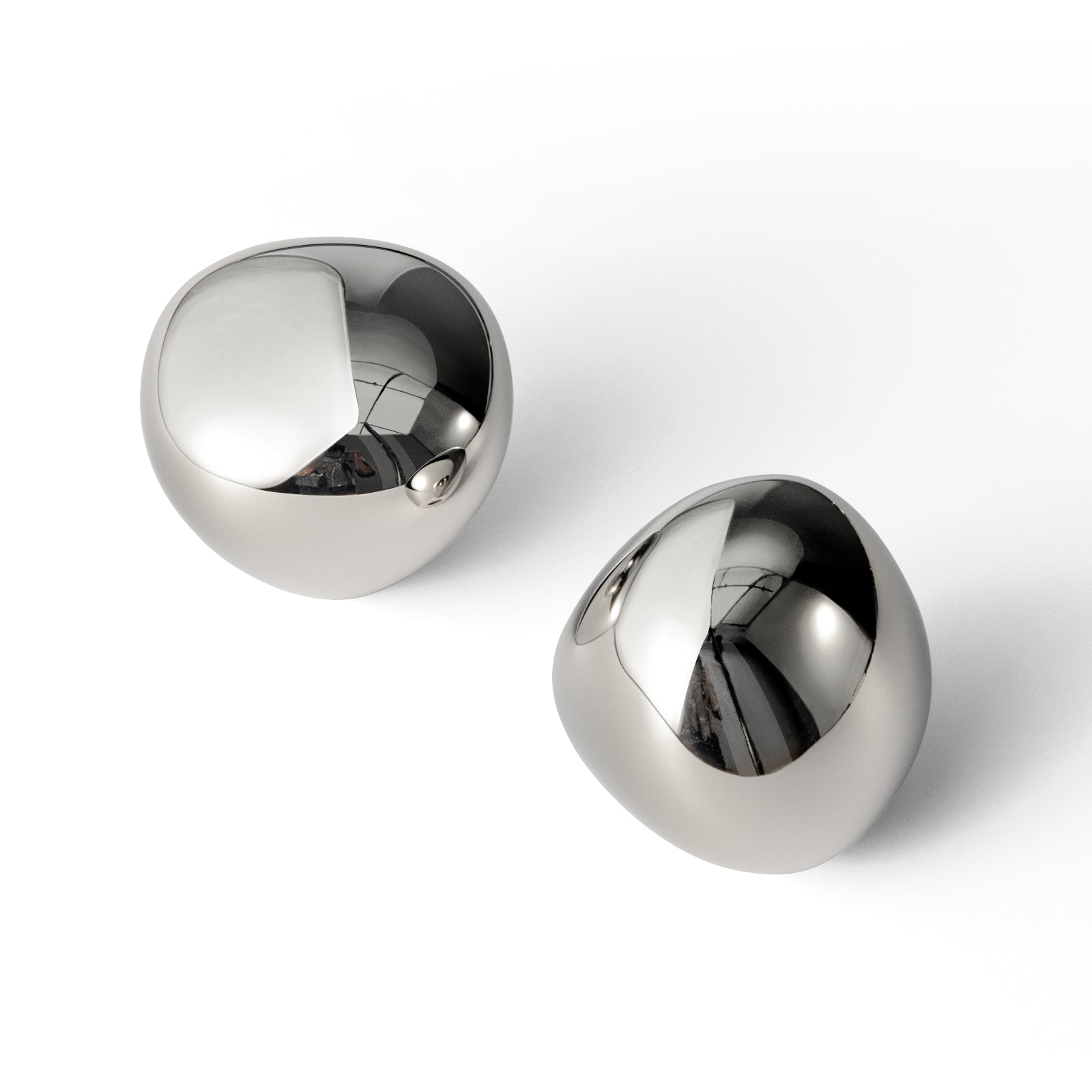 TONA Titanium Silver / TNL5019 / 2 Pack Creative Carving Titanium Silver Cabinet Hardware Solid Brass Drawer Knobs