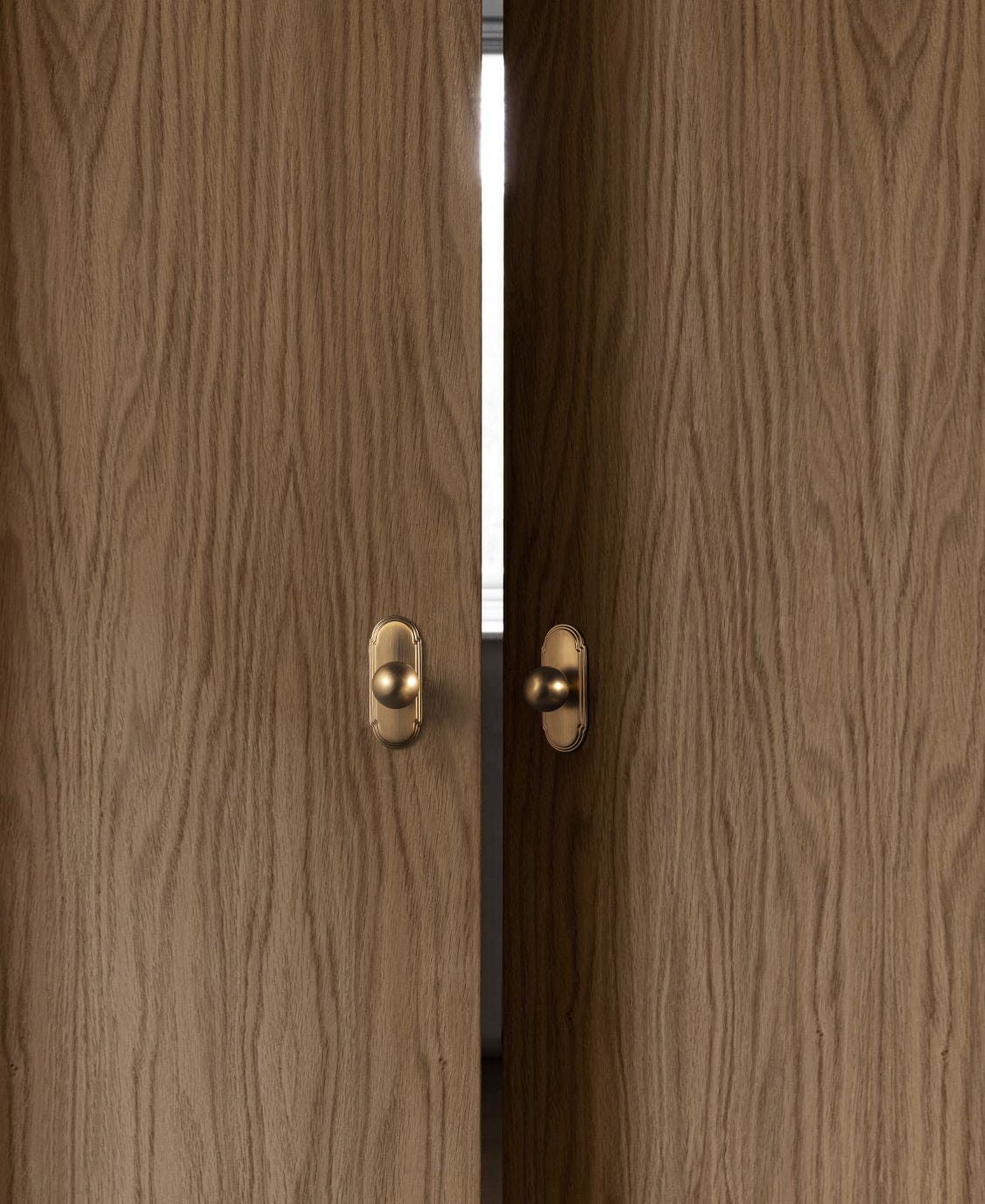 2 Pack Round Cabinet Knobs with Back Plate Zinc Alloy Cabinet Handle with Long Back Plate