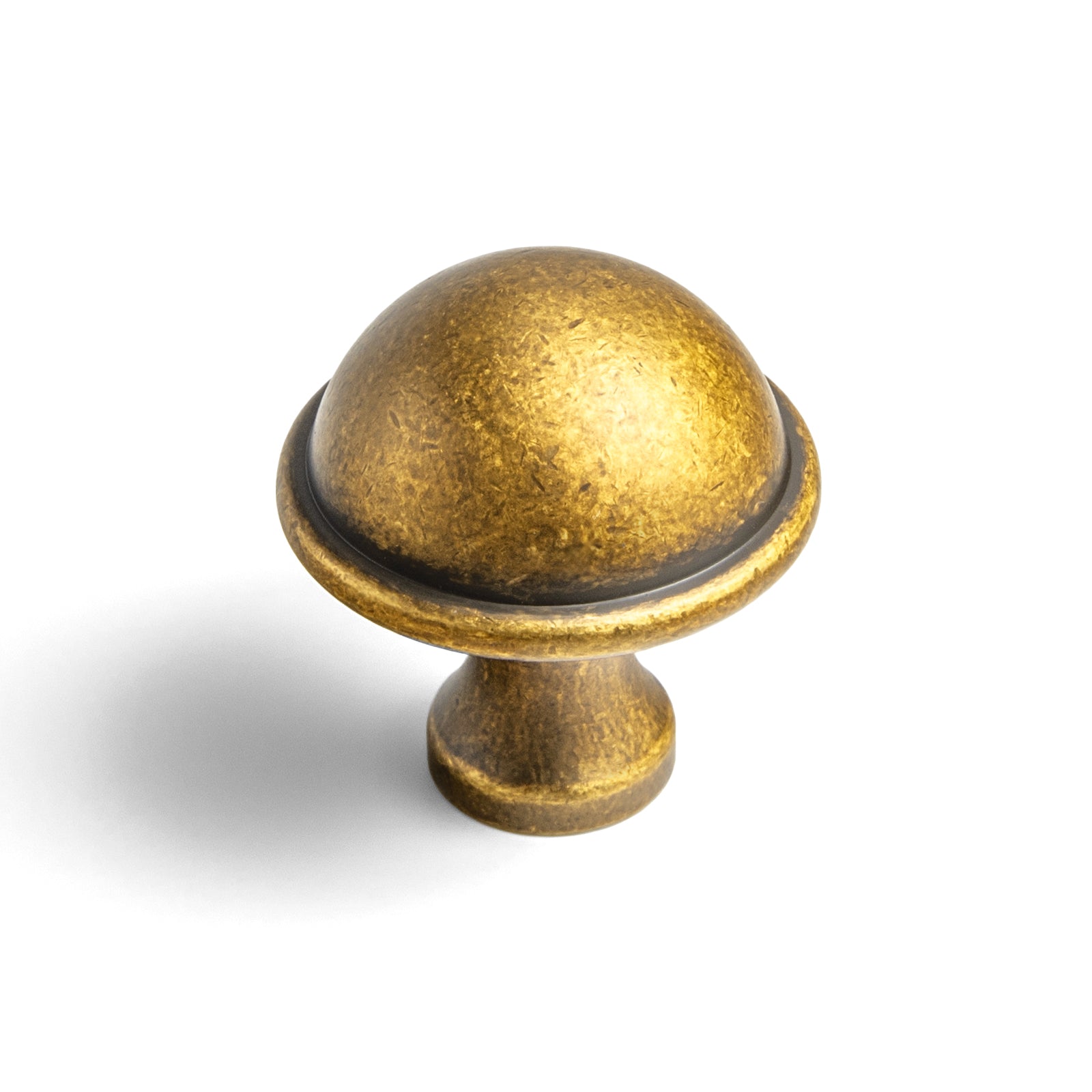 Mushroom Dome Zinc Alloy Cabinet Knobs, Classic Bulb Round Drawer Knob for Vanity Furniture Hardware
