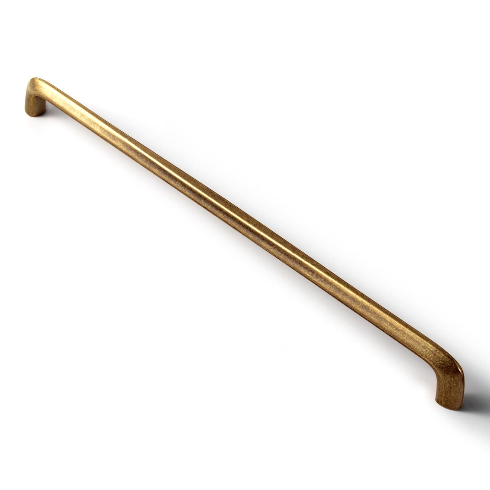 Goo-Ki Antique Brass / 12.6'' Hole Center Vintage Brass Cabinet Bar Pulls Classic Hardware for Antique Cabinets 6 Pack