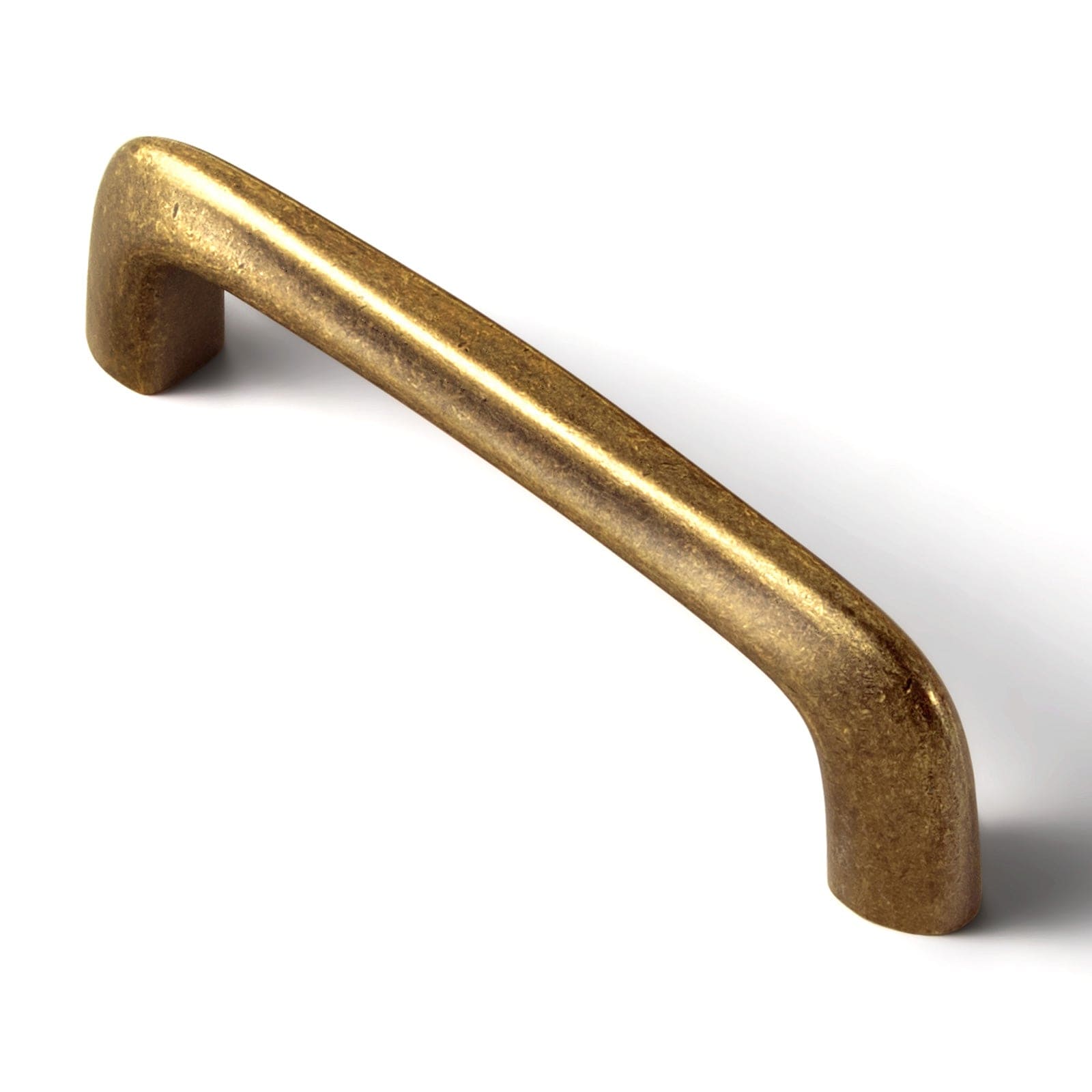 Goo-Ki Antique Brass / 3.78'' Hole Center Vintage Brass Cabinet Bar Pulls Classic Hardware for Antique Cabinets 6 Pack